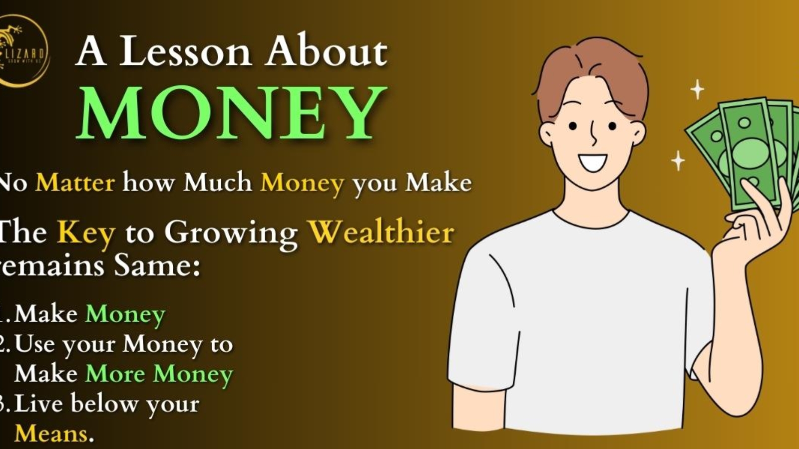 a lesson about money